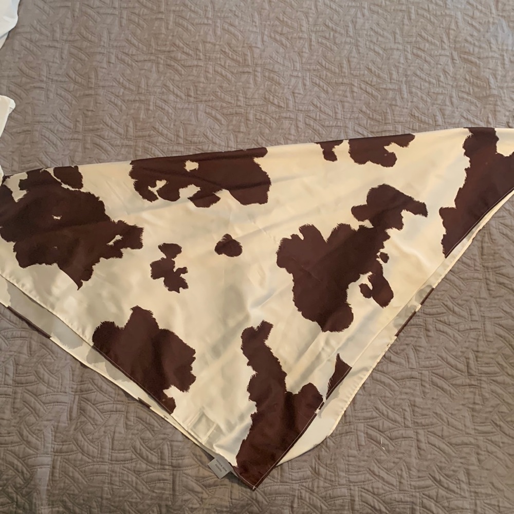 Princess Polly cow print scarf top